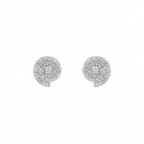 White Gold Diamond Set Earrings 2.35ct White Gold Diamond Set Earrings 2.35ct